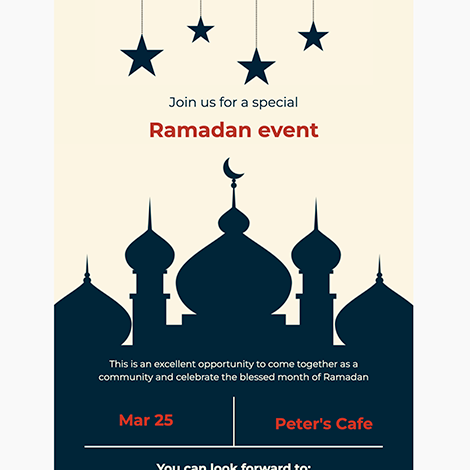 Ramadan Celebration Event